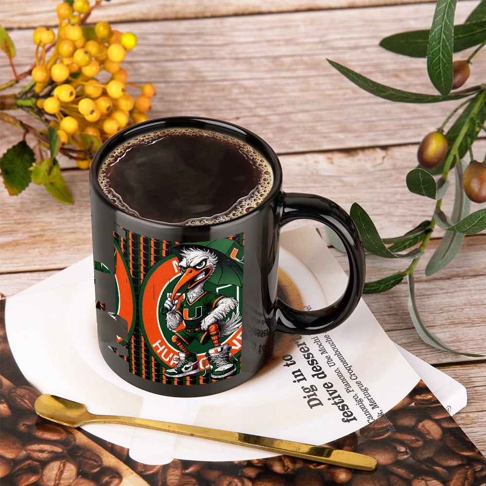 Hurricanes UM University of Miami Cotton Slippers | Miami Football House Shoes