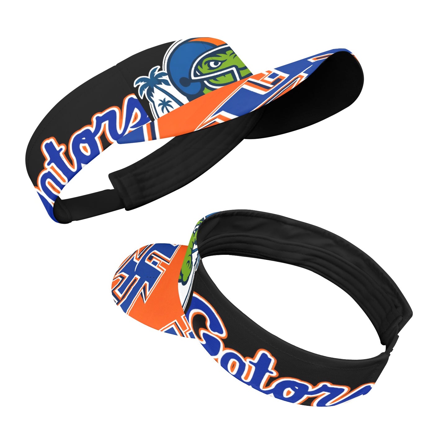 Florida Gators Sports Visor Orange and Blue | College Football Visor Hat