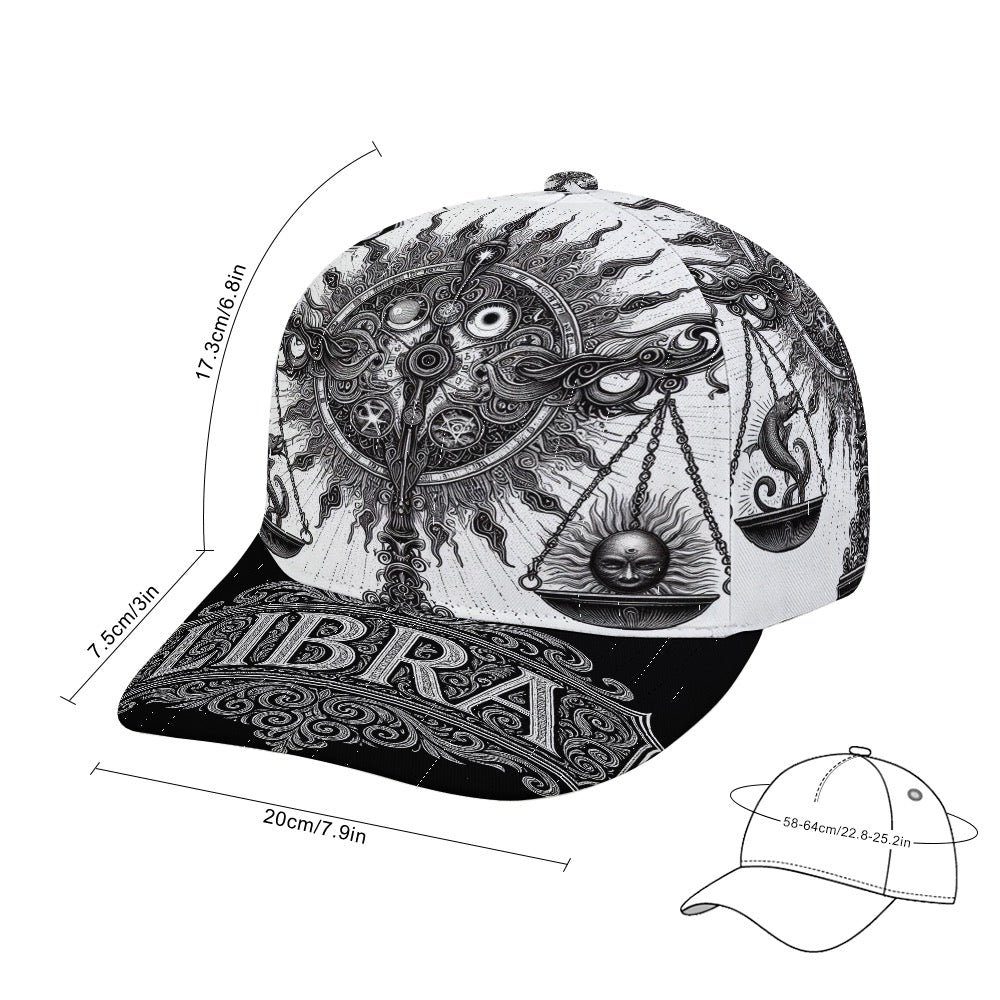 Libra Trucker Hat, Zodiac Sign Baseball Cap, Libra Astrology Gift