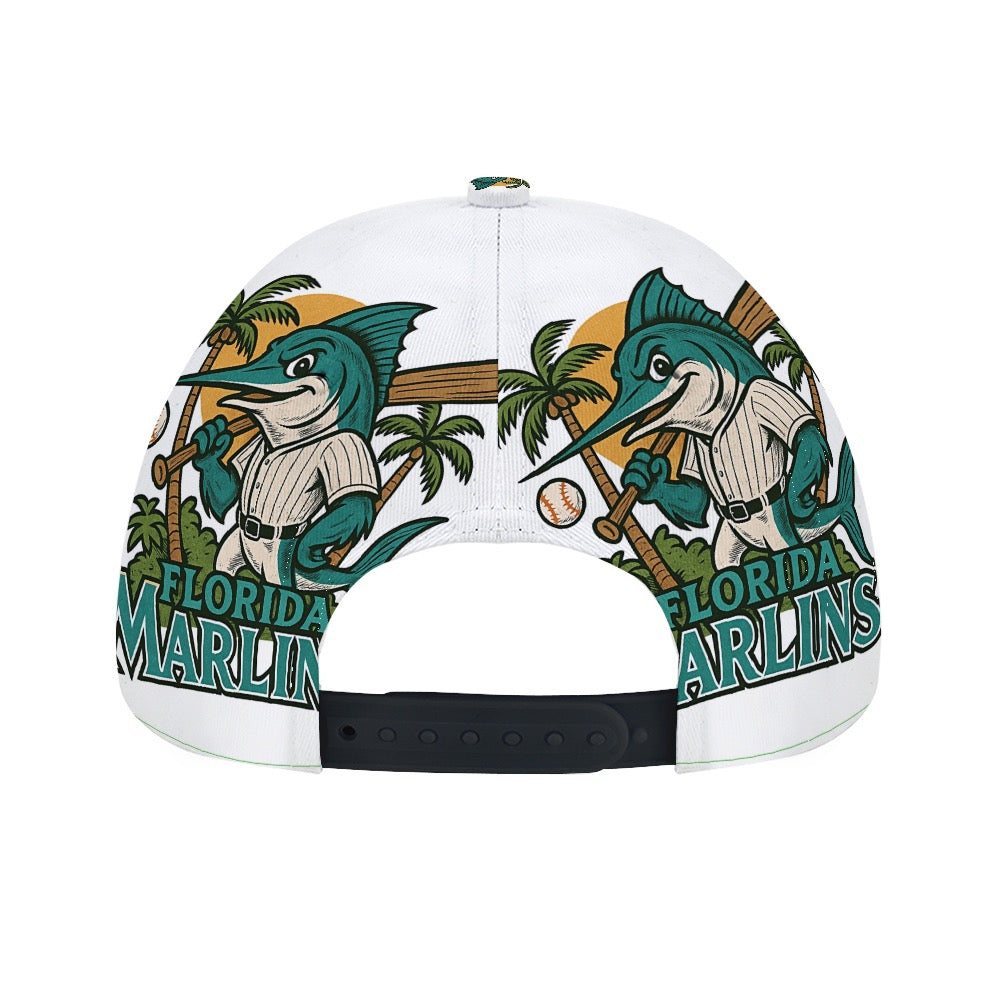 Florida Marlins Baseball Cap Trucker Hat