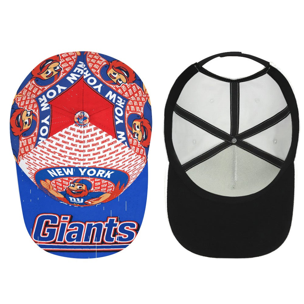 NY Giants Baseball Cap Trucker Hat – Unisex Football Fan Hat