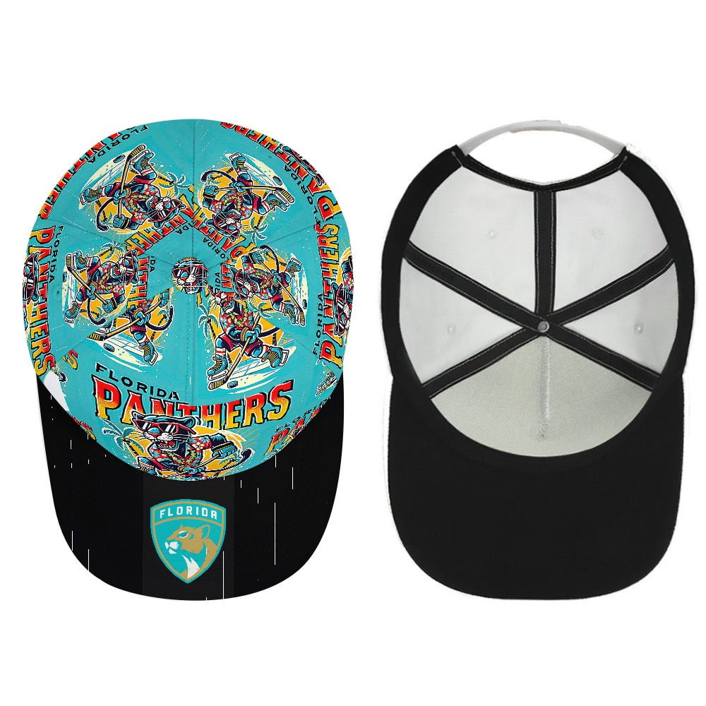 Florida Panthers Trucker Hat, Hockey Baseball Cap, Panthers Fan Hat