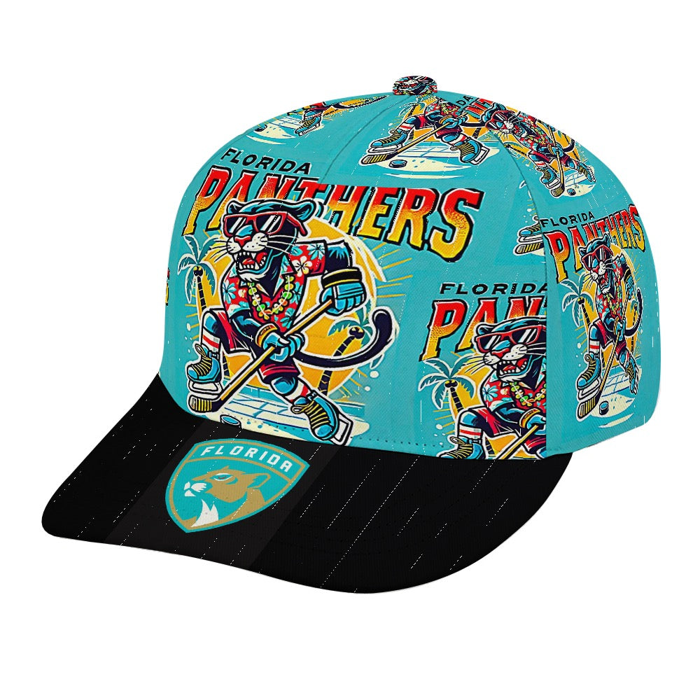 Florida Panthers Trucker Hat, Hockey Baseball Cap, Panthers Fan Hat