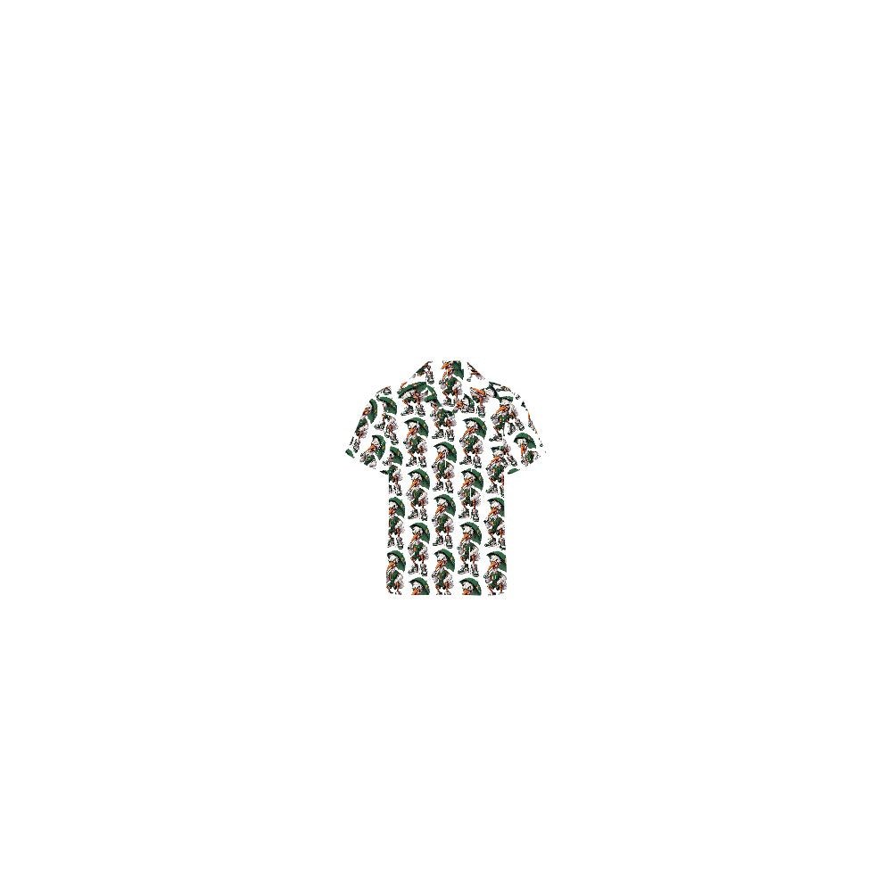 Miami Hurricanes Men’s Cuban Collar Shirt – University of Miami UM