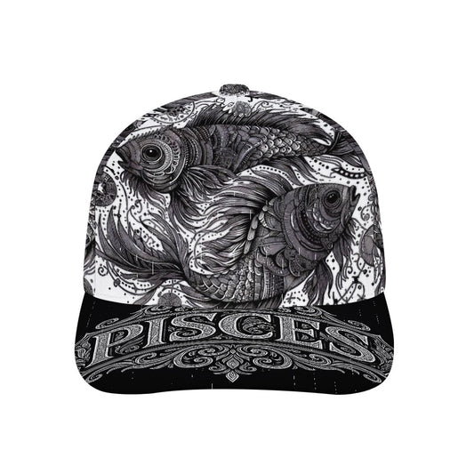 Pisces Zodiac Trucker Hat, Pisces Baseball Cap, Astrology Hat, Pisces Gift