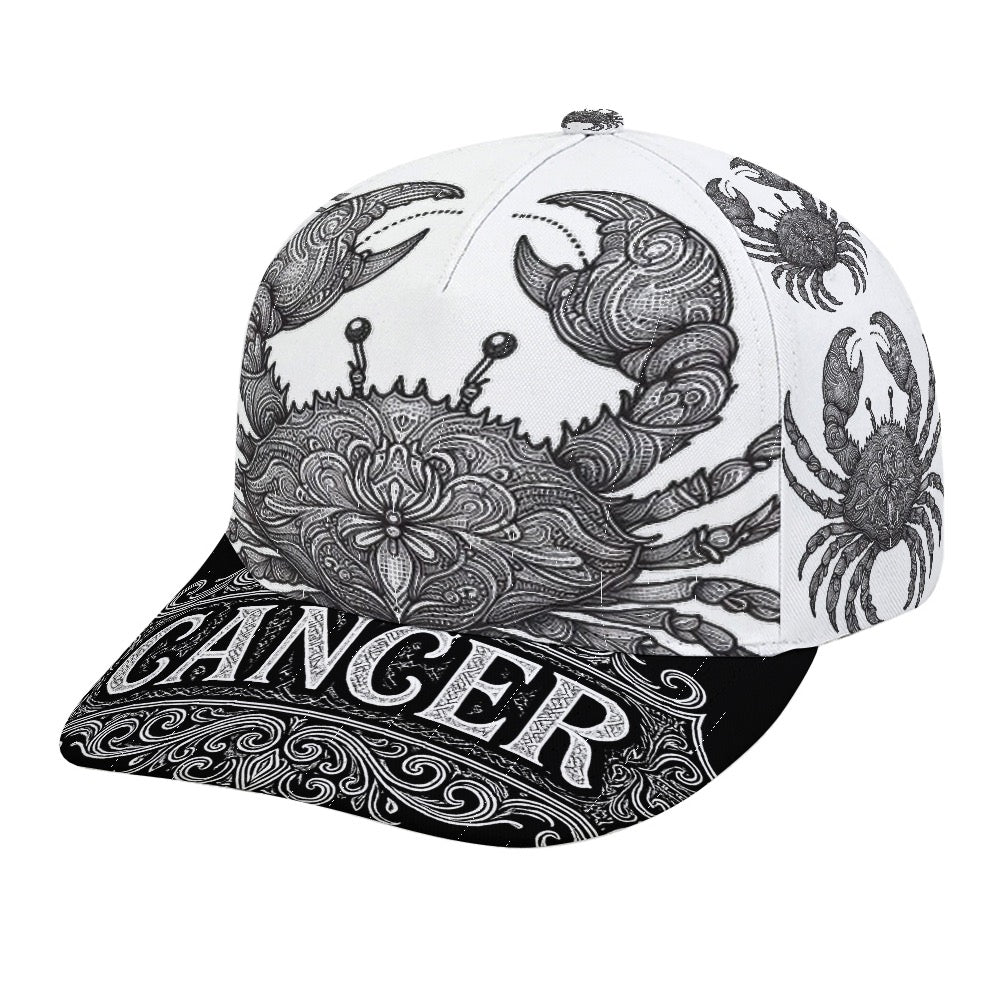 Cancer Zodiac Trucker Hat – Cancer Baseball Cap Astrology Gift
