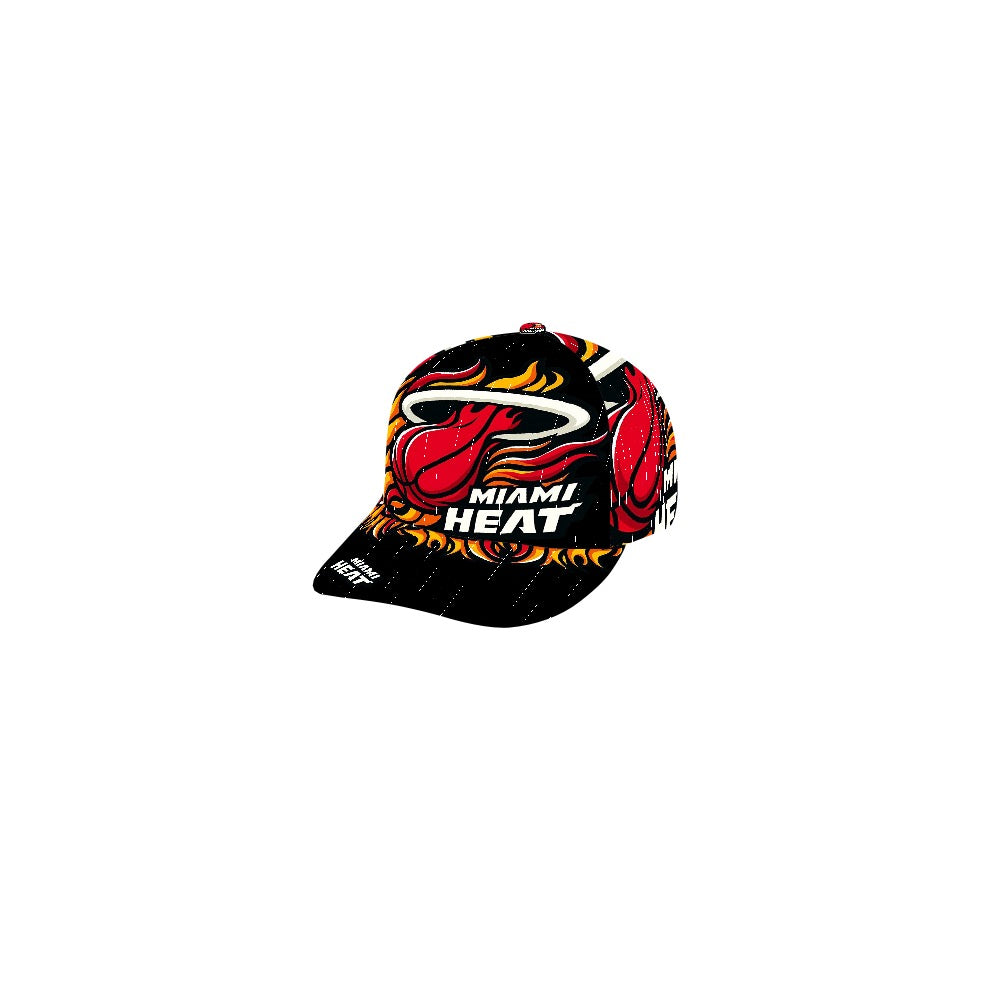 Miami Heat Trucker Hat, Miami Heat Baseball Cap, Basketball Fan Hat