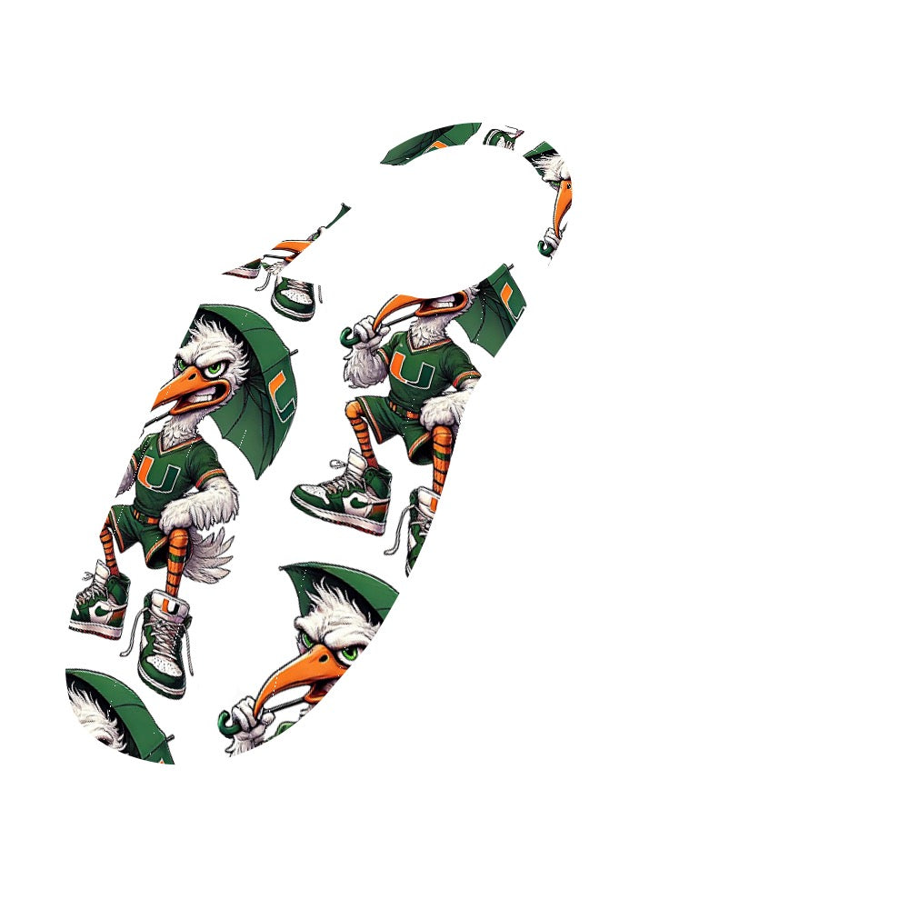 Miami Hurricanes Slippers University of Miami UM Men’s Women’s House Shoes