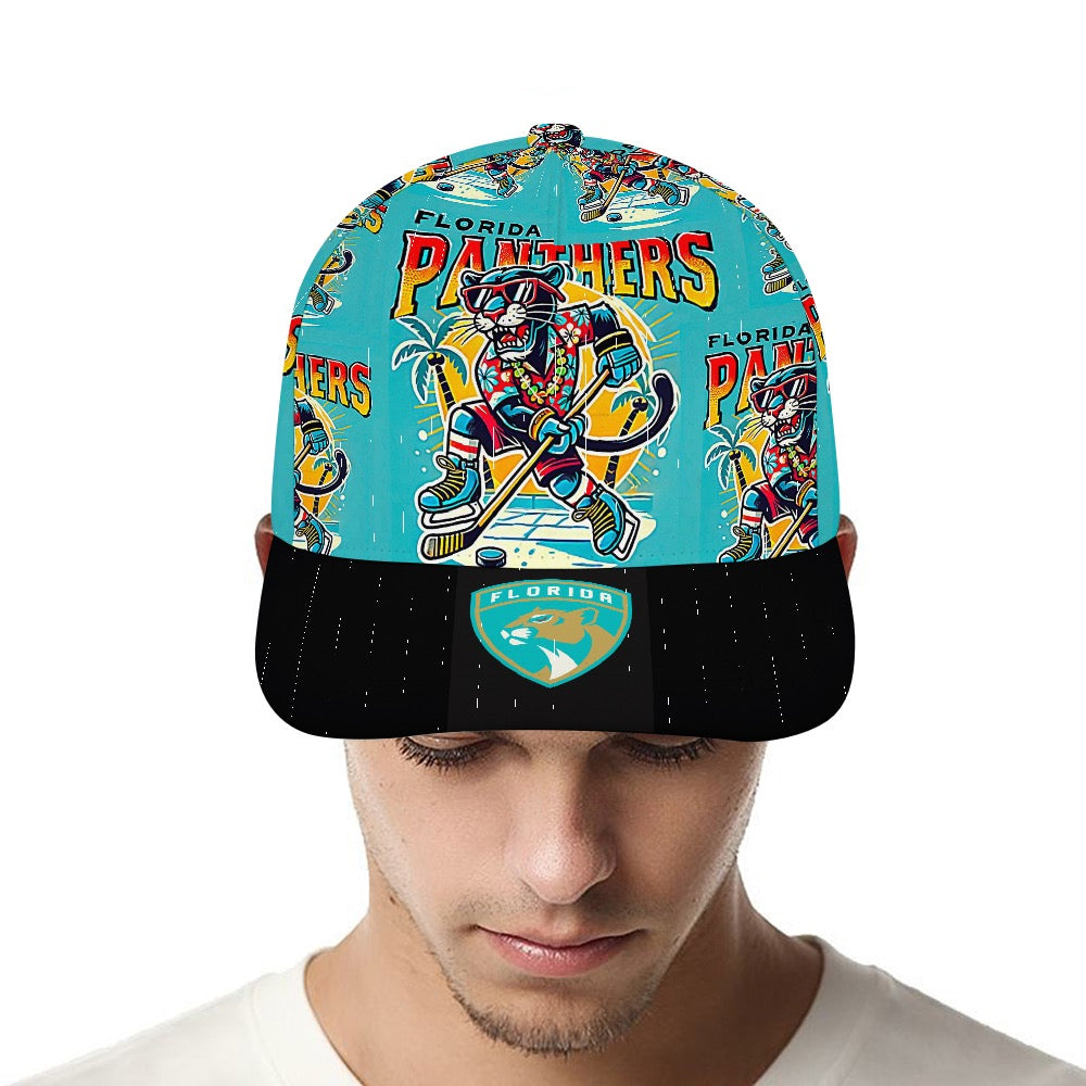 Florida Panthers Trucker Hat, Hockey Baseball Cap, Panthers Fan Hat