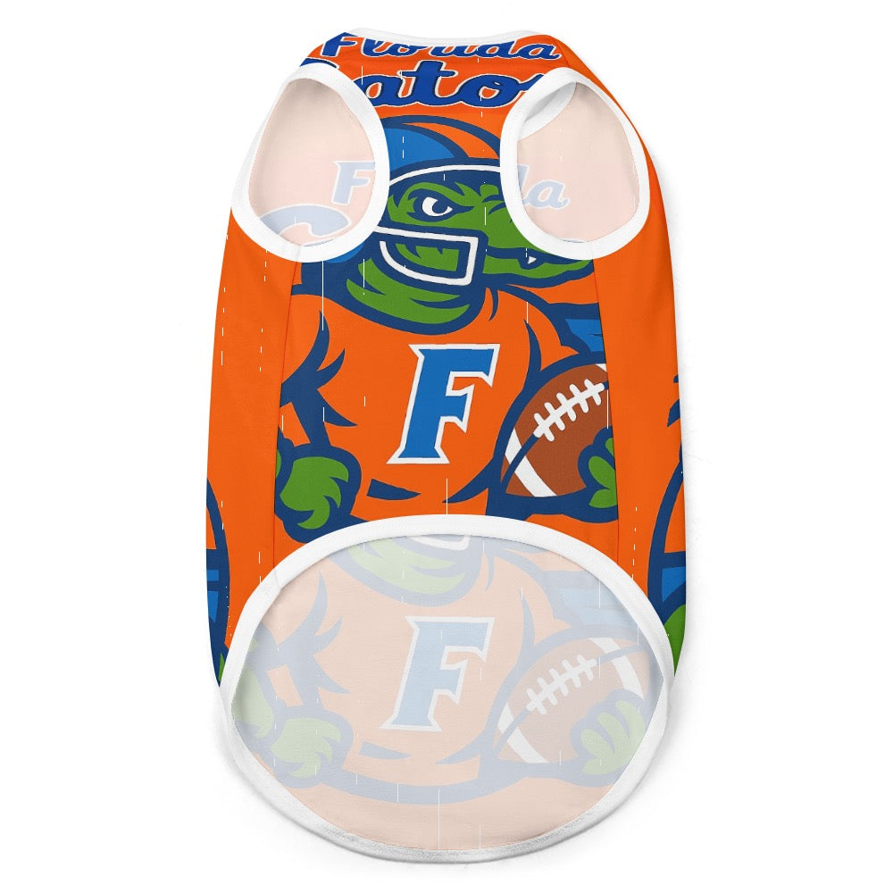 Florida Gators Pet Vest, University of Florida Dog Shirt, Gators Dog Apparel