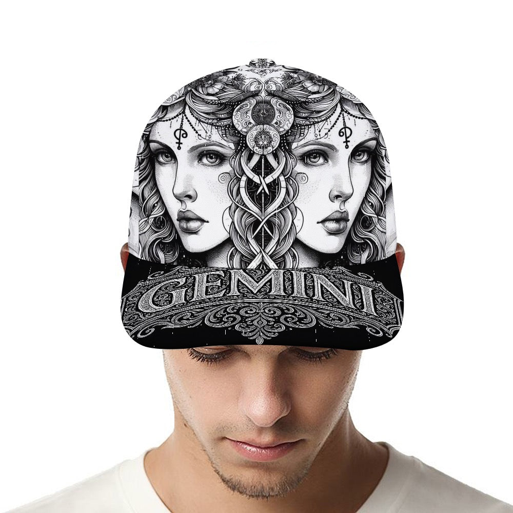 Gemini Trucker Hat, Zodiac Sign Baseball Cap, Gemini Astrology Gift