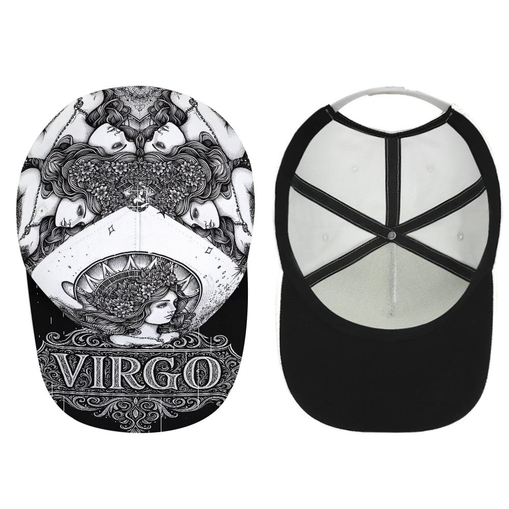 Virgo Zodiac Trucker Hat, Virgo Baseball Cap, Astrology Hat, Virgo Gift