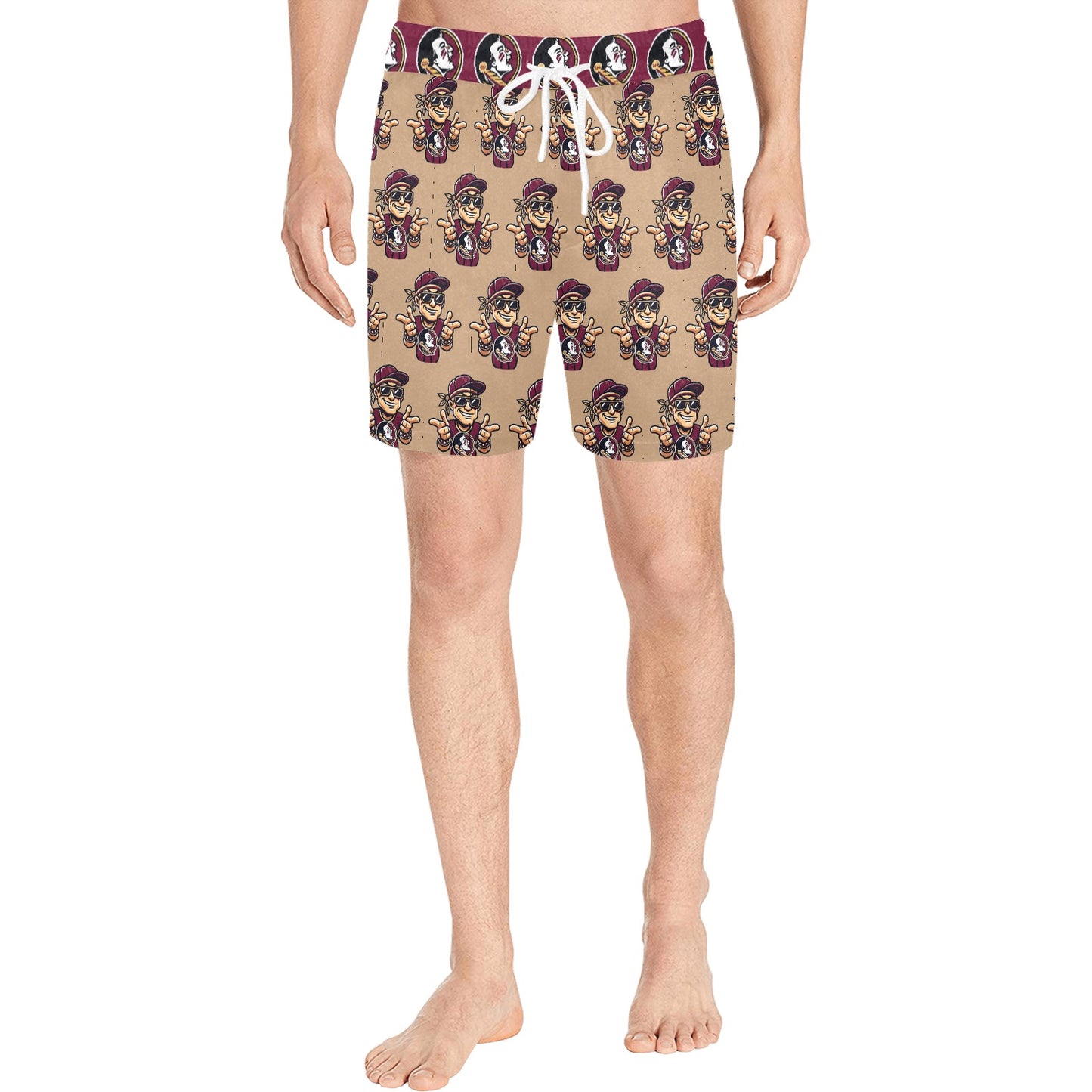 FSU Seminoles Swim Shorts Men’s – Florida State University Swim Trunks
