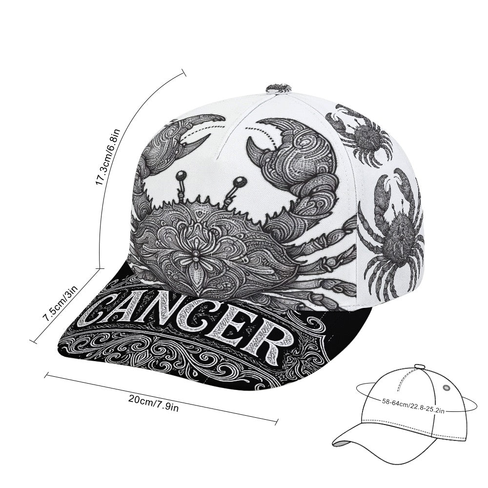 Cancer Zodiac Trucker Hat – Cancer Baseball Cap Astrology Gift