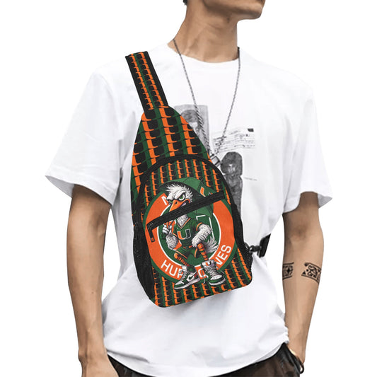 Hurricanes UM University of Miami Cross Body Bag
