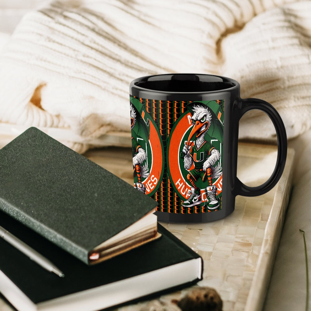 Hurricanes UM University of Miami Cotton Slippers | Miami Football House Shoes