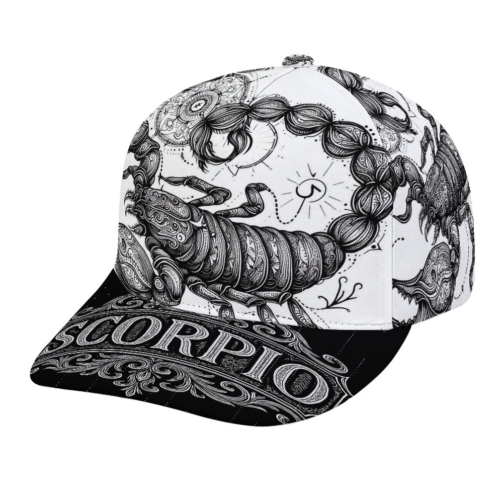 Scorpio Zodiac Trucker Hat, Scorpio Baseball Cap, Astrology Hat, Scorpio Gift